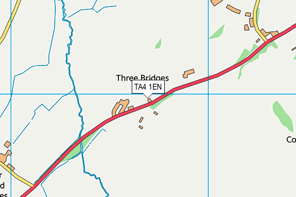 TA4 1EN map - OS VectorMap District (Ordnance Survey)