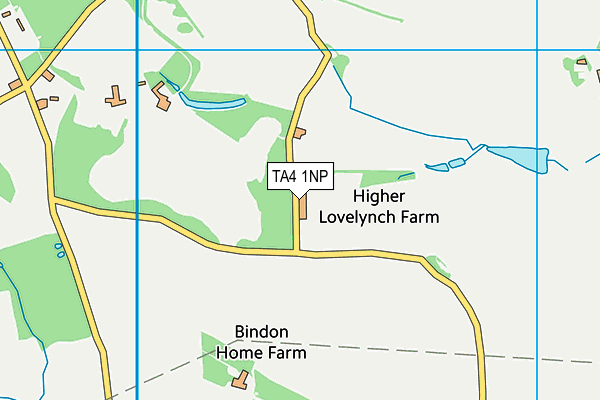 TA4 1NP map - OS VectorMap District (Ordnance Survey)