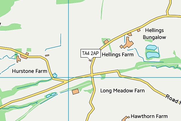 TA4 2AP map - OS VectorMap District (Ordnance Survey)