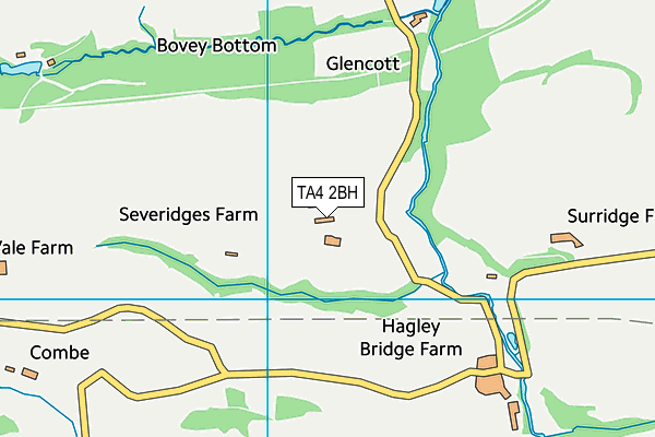 TA4 2BH map - OS VectorMap District (Ordnance Survey)