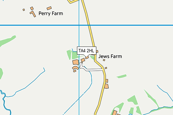 TA4 2HL map - OS VectorMap District (Ordnance Survey)