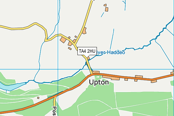 TA4 2HU map - OS VectorMap District (Ordnance Survey)