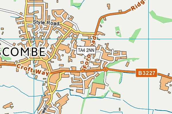 TA4 2NN map - OS VectorMap District (Ordnance Survey)