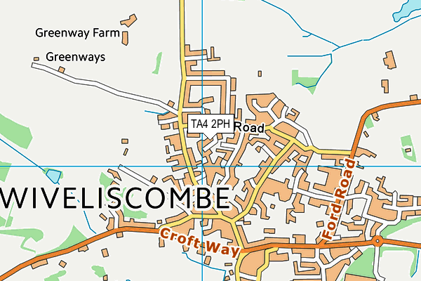 TA4 2PH map - OS VectorMap District (Ordnance Survey)