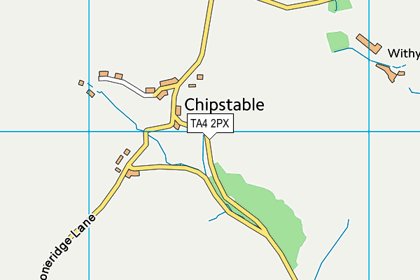 TA4 2PX map - OS VectorMap District (Ordnance Survey)