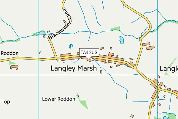 TA4 2US map - OS VectorMap District (Ordnance Survey)