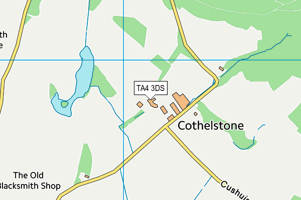 TA4 3DS map - OS VectorMap District (Ordnance Survey)