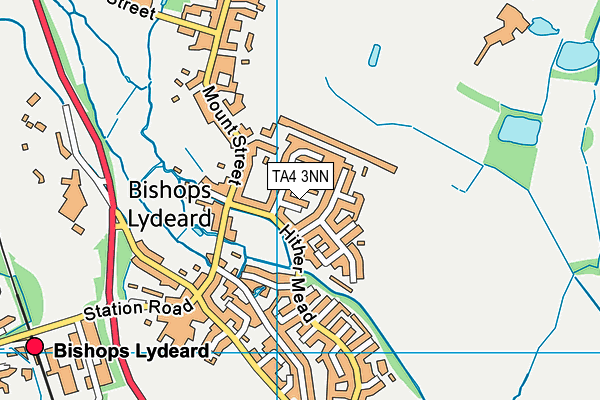 TA4 3NN map - OS VectorMap District (Ordnance Survey)