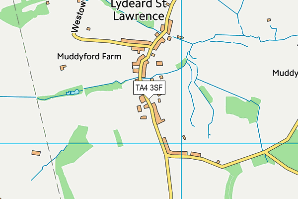 Lydeard St Lawrence Community Primary School map (TA4 3SF) - OS VectorMap District (Ordnance Survey)