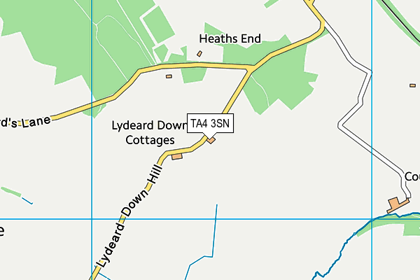 TA4 3SN map - OS VectorMap District (Ordnance Survey)