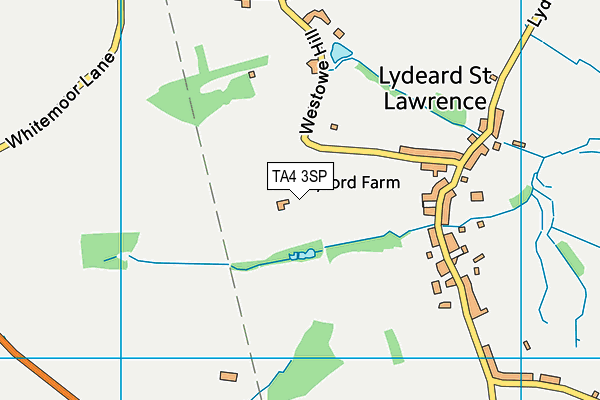 TA4 3SP map - OS VectorMap District (Ordnance Survey)