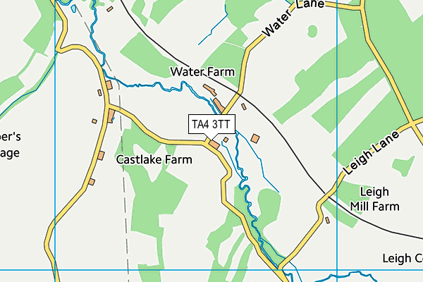 TA4 3TT map - OS VectorMap District (Ordnance Survey)