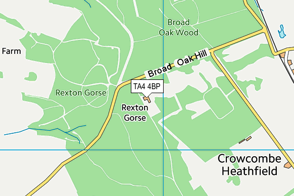 TA4 4BP map - OS VectorMap District (Ordnance Survey)