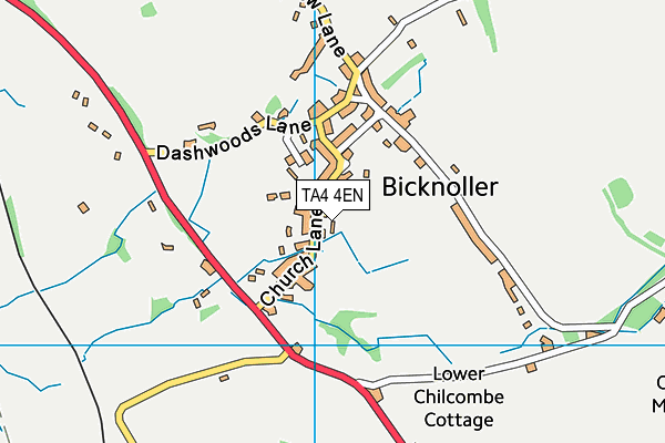 TA4 4EN map - OS VectorMap District (Ordnance Survey)