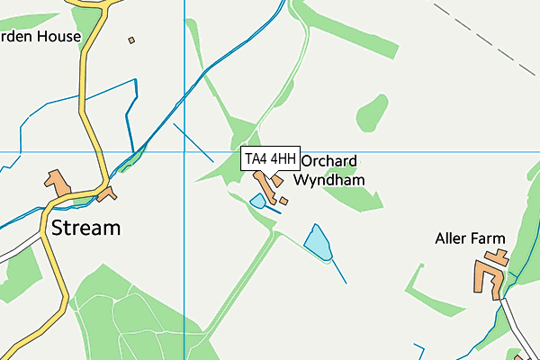 TA4 4HH map - OS VectorMap District (Ordnance Survey)