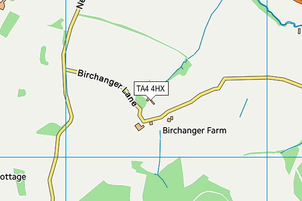 TA4 4HX map - OS VectorMap District (Ordnance Survey)