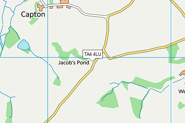 TA4 4LU map - OS VectorMap District (Ordnance Survey)