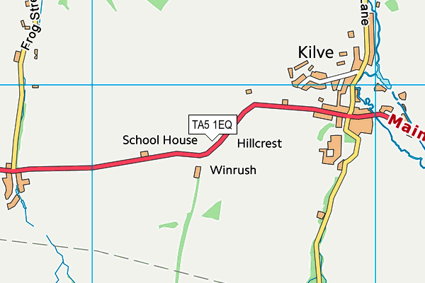 TA5 1EQ map - OS VectorMap District (Ordnance Survey)