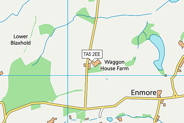 TA5 2EE map - OS VectorMap District (Ordnance Survey)