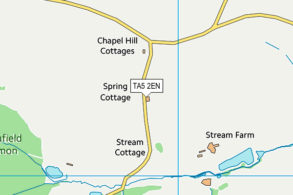 TA5 2EN map - OS VectorMap District (Ordnance Survey)