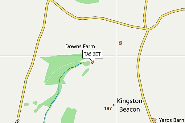 TA5 2ET map - OS VectorMap District (Ordnance Survey)