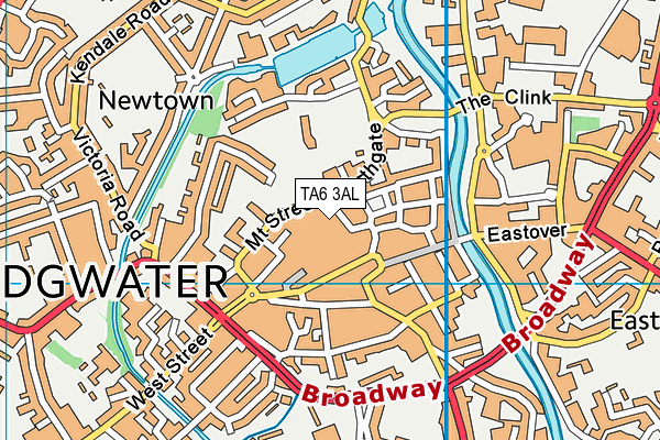 TA6 3AL map - OS VectorMap District (Ordnance Survey)