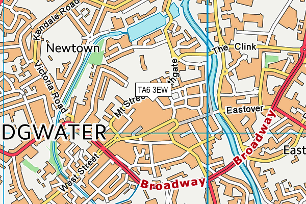 TA6 3EW map - OS VectorMap District (Ordnance Survey)