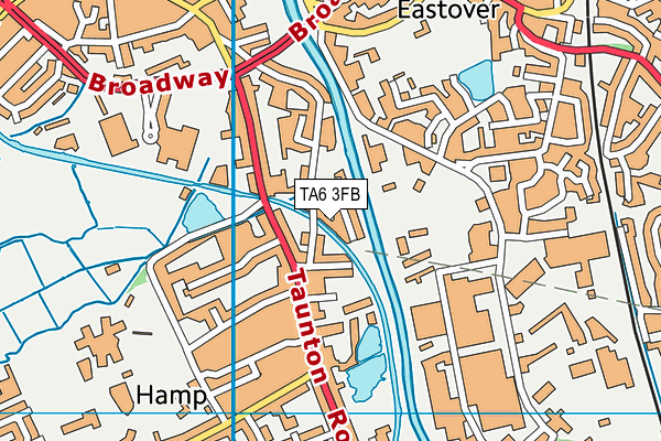 TA6 3FB map - OS VectorMap District (Ordnance Survey)