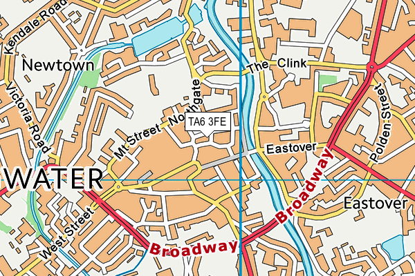 TA6 3FE map - OS VectorMap District (Ordnance Survey)