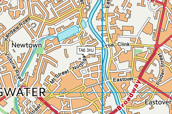 TA6 3HJ map - OS VectorMap District (Ordnance Survey)