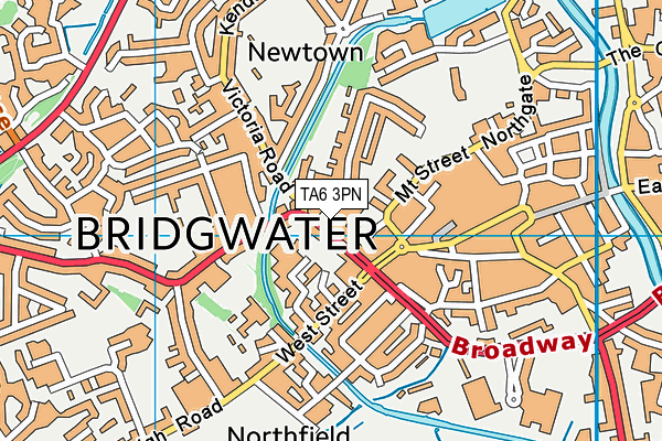 TA6 3PN map - OS VectorMap District (Ordnance Survey)