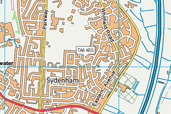TA6 4EG map - OS VectorMap District (Ordnance Survey)
