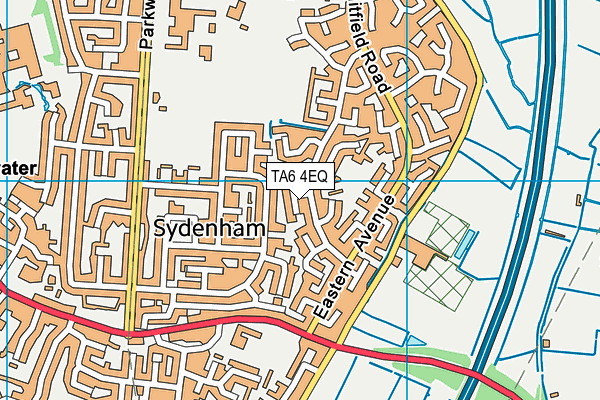 TA6 4EQ map - OS VectorMap District (Ordnance Survey)