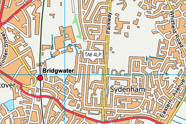 TA6 4LP map - OS VectorMap District (Ordnance Survey)