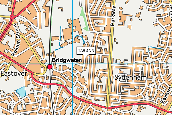 TA6 4NN map - OS VectorMap District (Ordnance Survey)