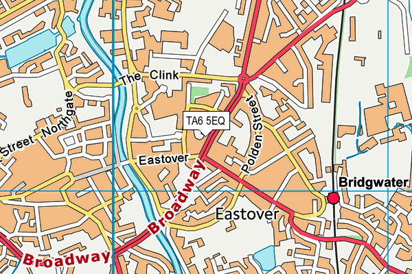 TA6 5EQ map - OS VectorMap District (Ordnance Survey)