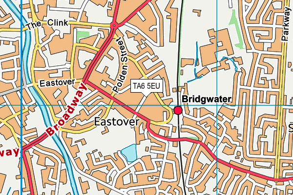 TA6 5EU map - OS VectorMap District (Ordnance Survey)