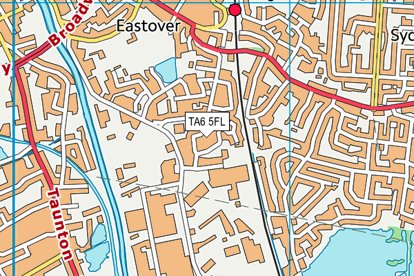 TA6 5FL map - OS VectorMap District (Ordnance Survey)