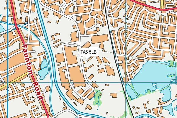 TA6 5LB map - OS VectorMap District (Ordnance Survey)