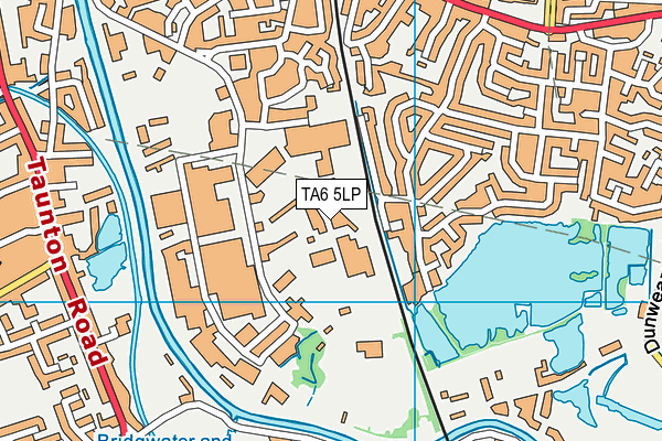 TA6 5LP map - OS VectorMap District (Ordnance Survey)