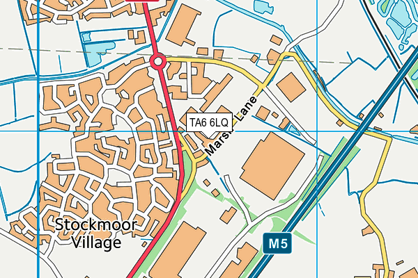 TA6 6LQ map - OS VectorMap District (Ordnance Survey)