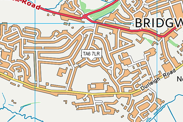 TA6 7LR map - OS VectorMap District (Ordnance Survey)