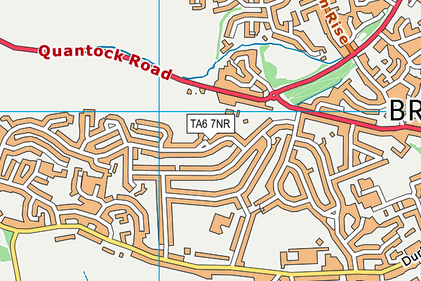 TA6 7NR map - OS VectorMap District (Ordnance Survey)