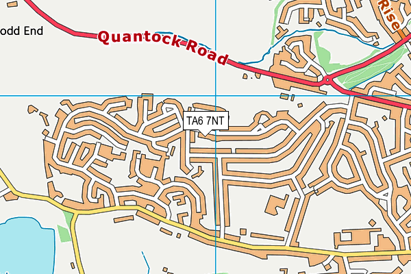 TA6 7NT map - OS VectorMap District (Ordnance Survey)