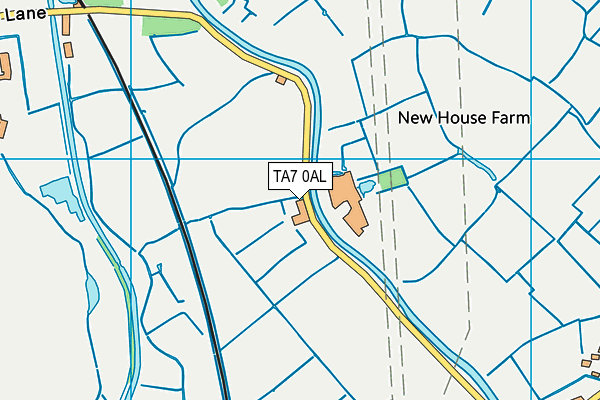 TA7 0AL map - OS VectorMap District (Ordnance Survey)