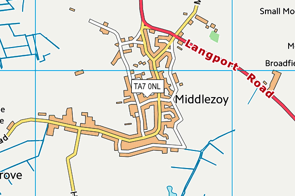 TA7 0NL map - OS VectorMap District (Ordnance Survey)