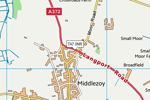 TA7 0NR map - OS VectorMap District (Ordnance Survey)