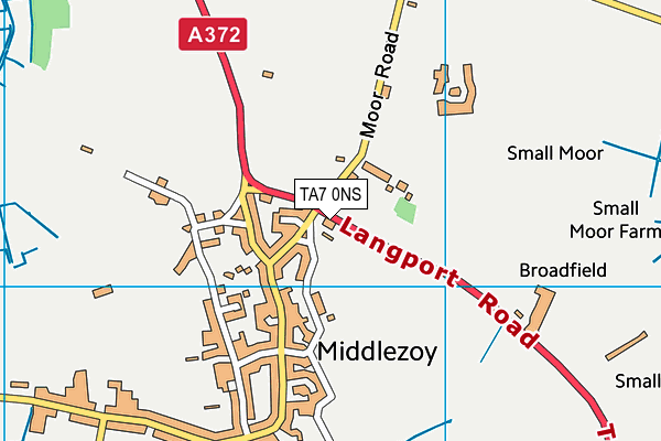 TA7 0NS map - OS VectorMap District (Ordnance Survey)