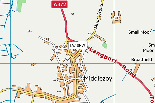 TA7 0NW map - OS VectorMap District (Ordnance Survey)