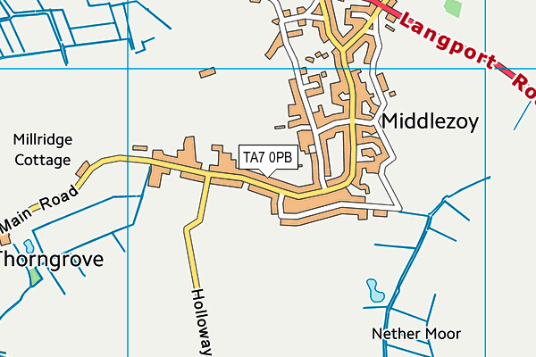 Map of STEPHANIE ROSE AGENCIES LIMITED at district scale